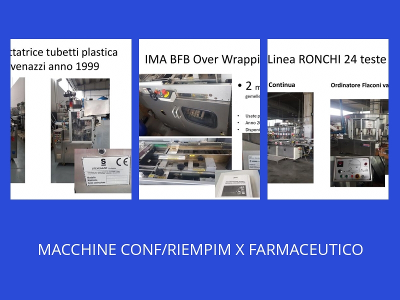 macchine per cosmetico farmaceutico