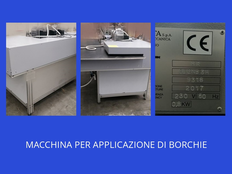 APPLICAZIONE DI BORCHIE A GRIFFA