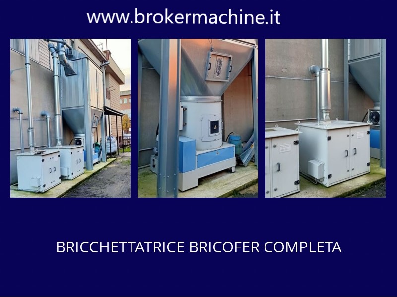 bricchettatrice aspirazione