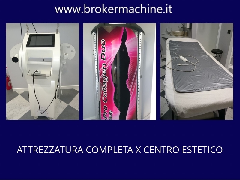 ATTREZZATURA PER CENTRO ESTETICO - BROKERMACHINE  Ricollocazione Di Beni  Provenienti Da Leasing Interrotti, Fallimenti, Dismissioni, Torino