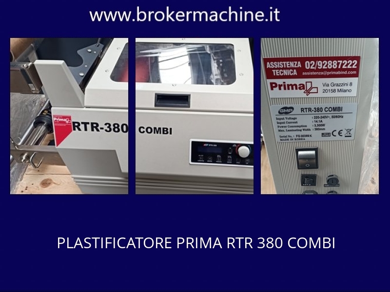 PLASTIFICATORE PRIMA