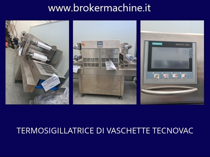 TERMOSIGILLATRICE TECNOVAC ATHENA DUAL DRIVE VG 1 ERMOSIGILLATRICE LINEARE TECNOVAC MOD ATHENA DUAL DRIVE VG