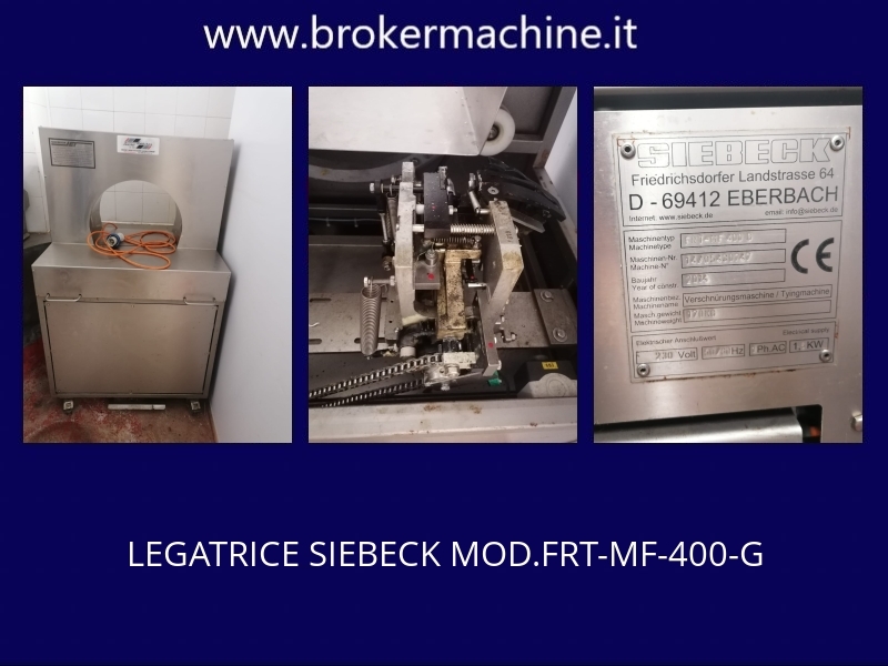 LEGATRICE SIEBECK MOD.FRT-MF-400-G