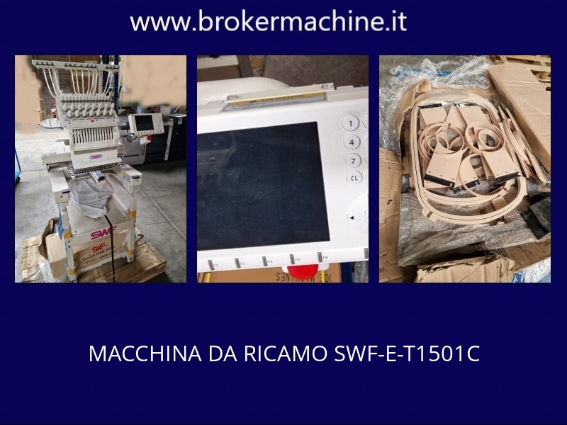 used embroidery machine