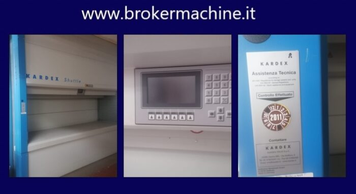 MAGAZZINO VERTICALE KARDEX SHUTTLE 10 MT 5 magazzino verticale usato