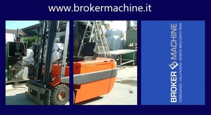 MULETTO LINDE 20 Q BATTERIA DA CAMBIARE 3 muletto usato