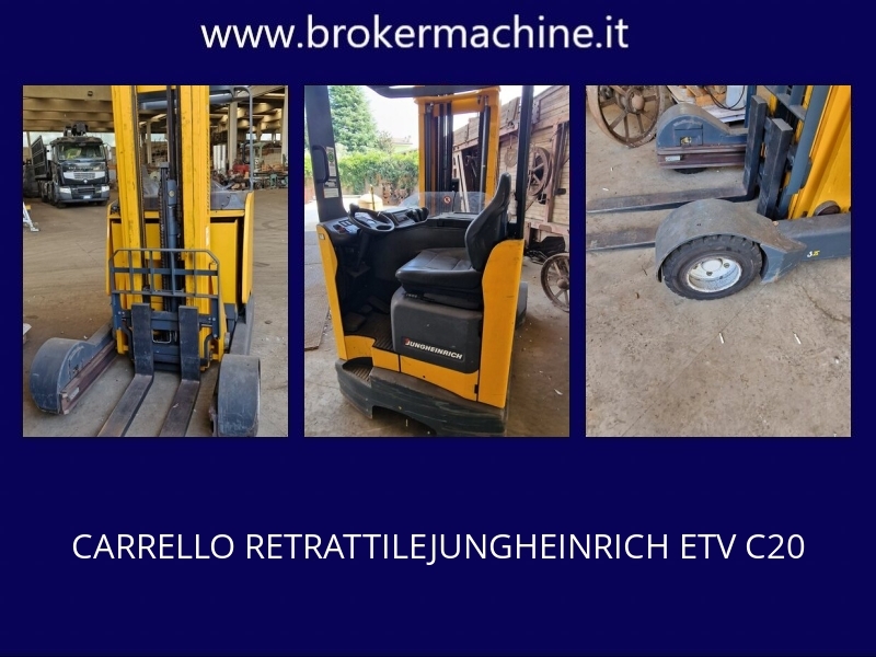 CARRELLO RETRATTILE JUNGHEINRICH ETV C20