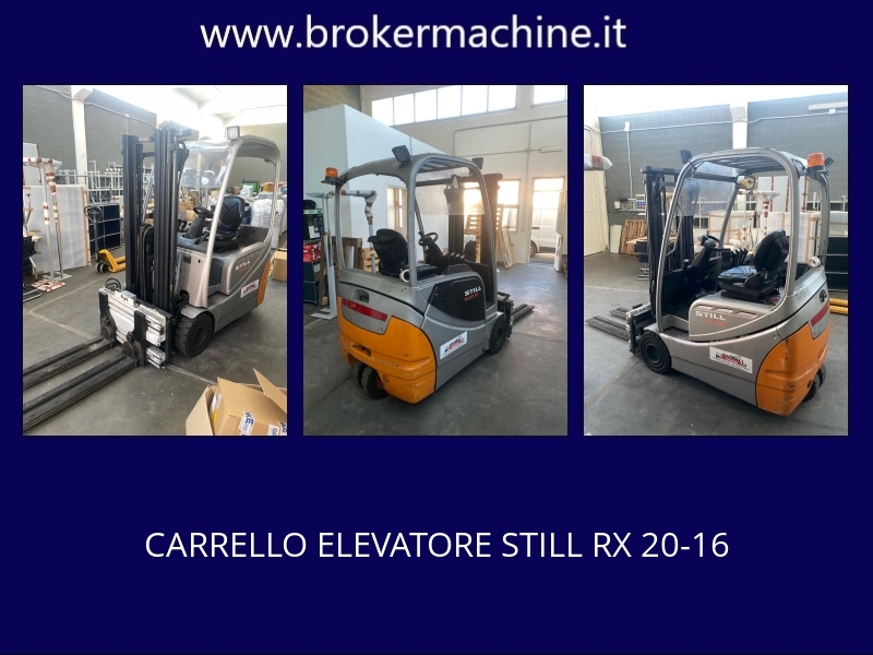 CARRELLO ELEVATORE STILL RX 20-16 usato