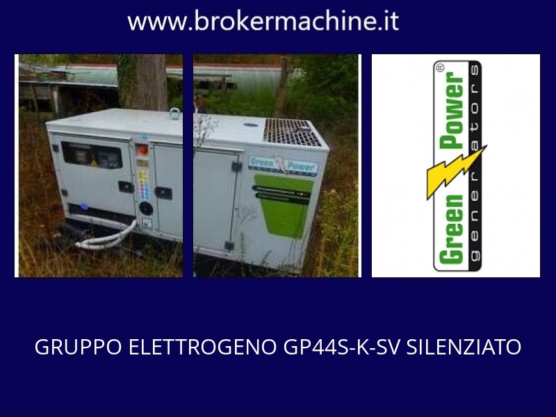 USED SILENCED GENERATOR SET