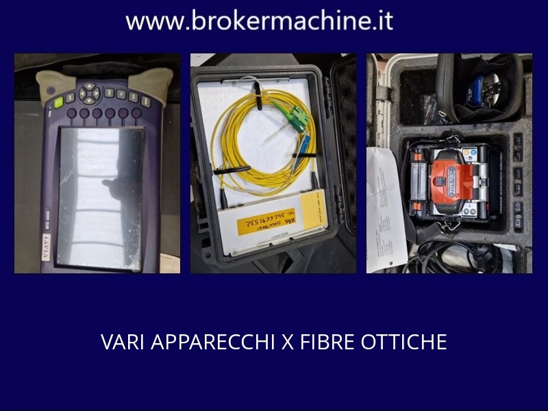 apparecchiature per fibre ottiche usate