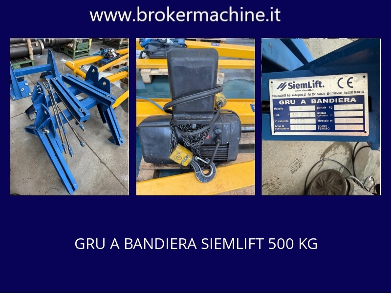 GRU A BANDIERA SIEMLIFT 500 KG 4 gru a bandiera SiemLift