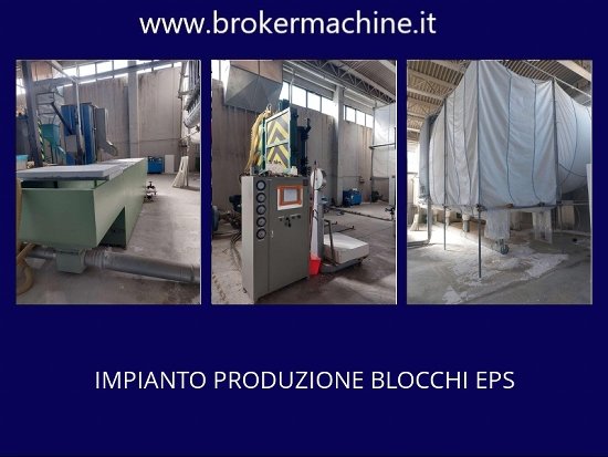 IMPIANTO PRODUZIONE BLOCCHI EPS 1 blocchi eps
