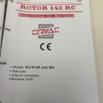 RIBATTITRICE CARDATRICE ORMAC ROTOR 142 RC 12 RIBATTITRICE CARDATRICE ORMAC